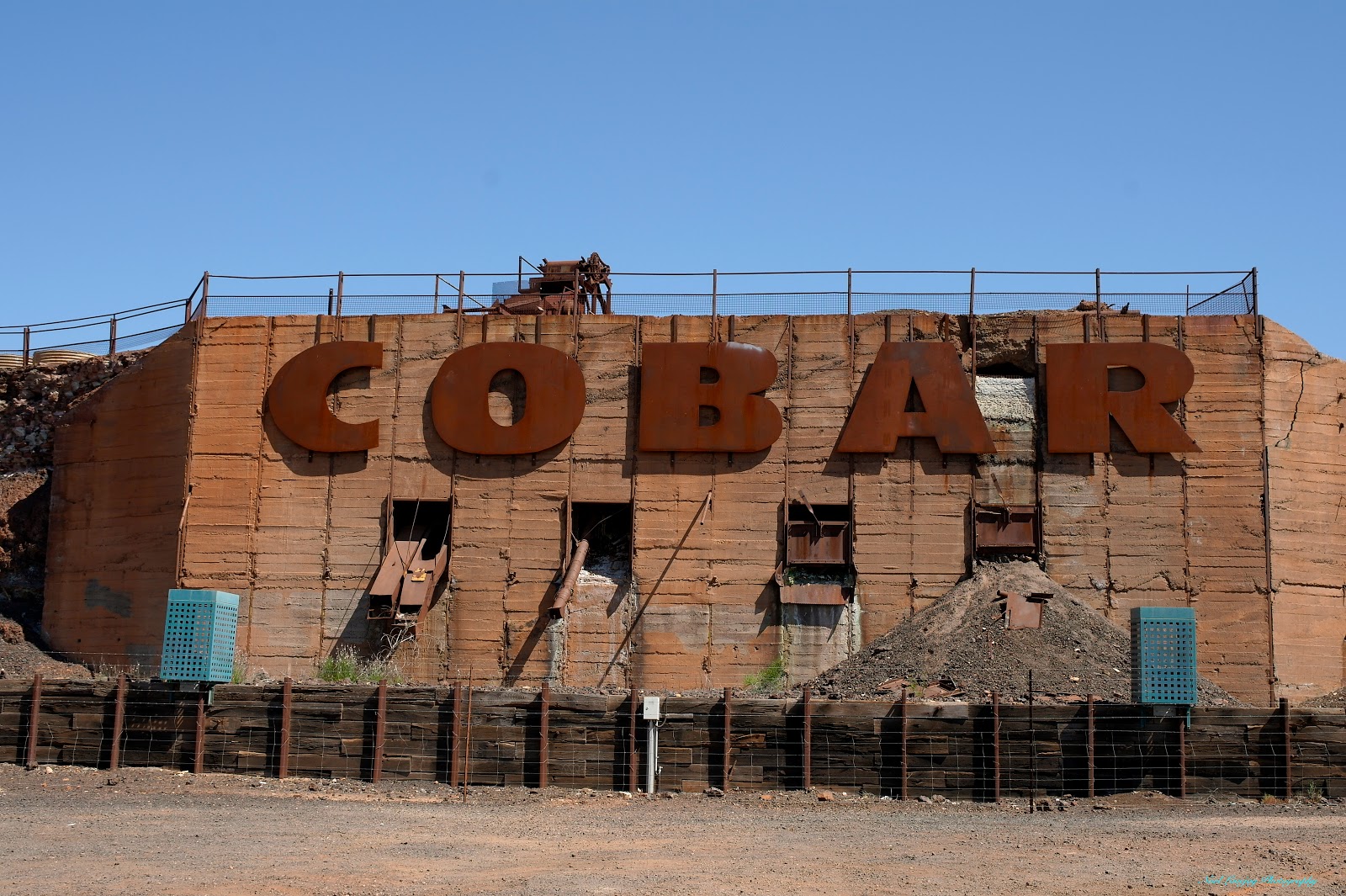 Historic view of Cobar, New South Wales